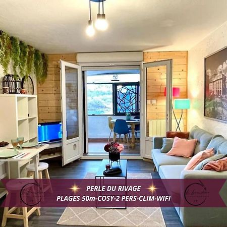 Perle Du Rivage - Plage 50M, Clim, Wifi, 2 Pers Fos-sur-Mer Kültér fotó