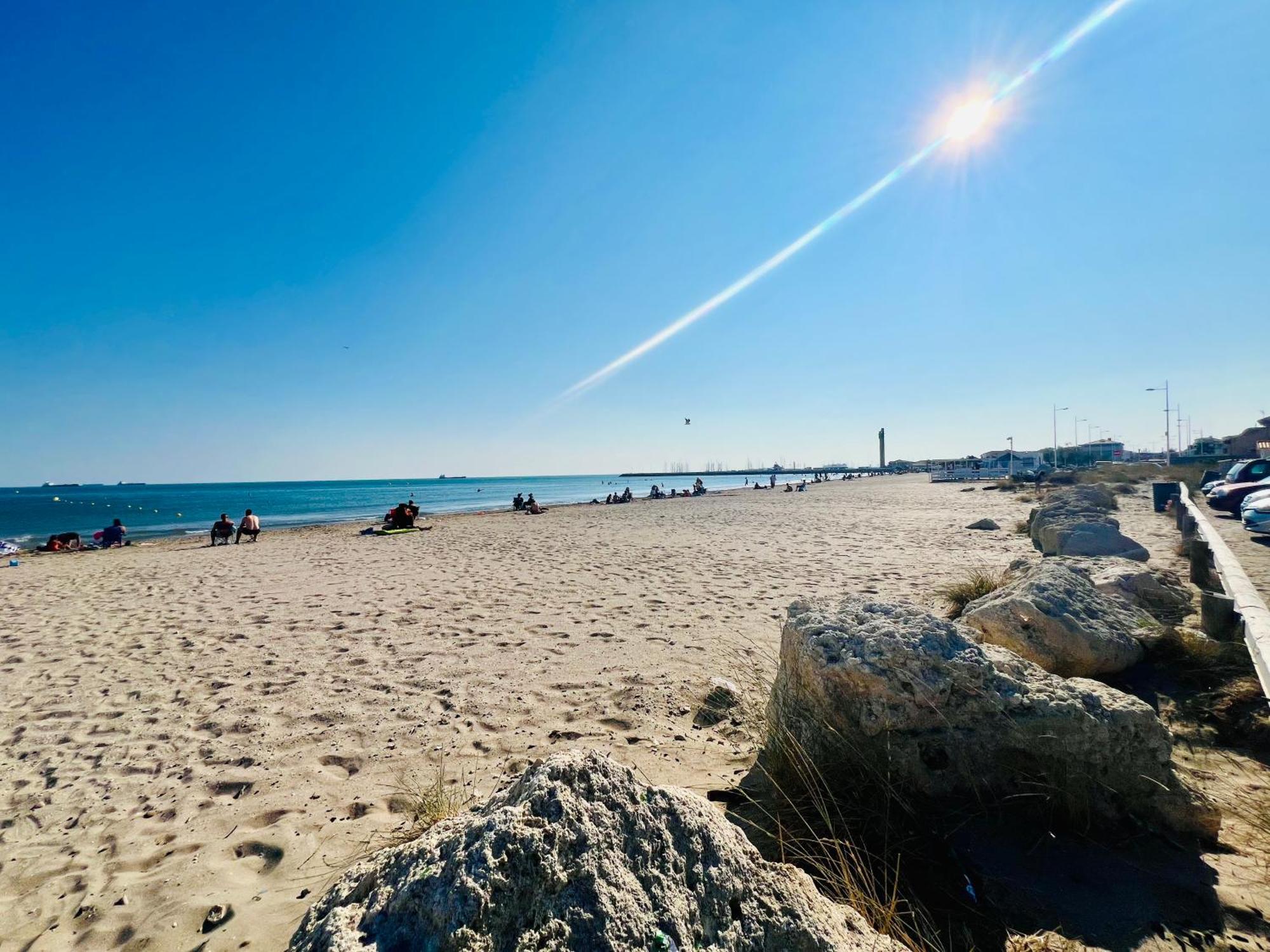 Perle Du Rivage - Plage 50M, Clim, Wifi, 2 Pers Fos-sur-Mer Kültér fotó